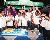 Ali  bodo v Žusterni še kdaj rezali torto v čast državnim prvakom? Foto: Tomaz Primozic/Fpa