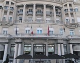 Hotel Savoia Excelsior Palace, tržaško prenočišče ruskega predsednika   Foto: Damjan Balbi/Kroma