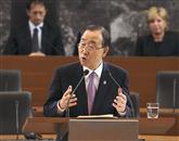 Ban Ki Moon je dejal, da je s Slovenijo globoko povezan in nanjo zelo navezan Foto: Nebojša Tejić/Sta