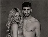 Kolumbijska glasbenica Shakira in njen partner, nogometaš Barcelone Gerard Pique 