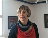 Irene Mislej, ki se je po 18 letih opravljanja funkcije direktorice Pilonove galeriji v Ajdovščini upokojila, bo za leto dni nasledila Nataša Kovšca Foto: STA