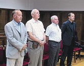 Marijana Groffa, Darja Stepančiča, Ivana Lisjaka in Tadeja Vidica (z leve) čaka ponovno sojenje pred povsem novim senatom  Foto: Tomaž Primožič/Fpa
