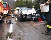 V nesreči pri Desklah sta prve dni oktobra umrla starejši voznik in njegova sestra  