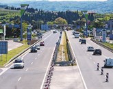 Obnova dela hitre cesta, ki deli mesto, bo upravitelja stala poldrugi milijon evrov  Foto: Tomaž Primožič/Fpa