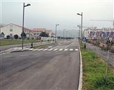 V  Livadah so za promet odprli povezovalno cesto A z navezavo na Ulico Franeta Marušiča 