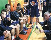 Trener Mihailo Poček z ekipo Foto: Zdravko Primožič/Fpa
