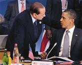 Berlusconi Obami potožil o svojih težavah s sodniki