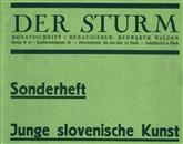 Naslovnica monografske številke, ki jo je Der Sturm posvetil mladi slovenski umetnosti 
