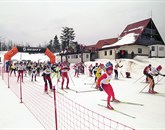 V smučarsko tekaškem centru TSK Idrija na Vojskem sta se konec tedna zvrstila dva tekmovalna dneva slovenskega pokala z več kot 200 tekači Foto: Bogdan Rupnik