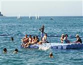 Temperatura morja v Kopru je v ponedeljek popoldne že dosegla 26 stopinj Celzija Foto: Tomaz Primozic/Fpa