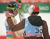 Na drugo tekmo novoletne turneje štirih skakalnic v Garmisch-Partenkirchnu se je uvrstilo vseh sedem slovenskih smučarskih skakalcev.   V kvalifikacijah je bil Peter Prevc (na fotografiji)  četrti Foto: STA