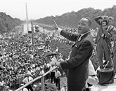 Martin Luther King v Washingtonu na današnji dan pred petdesetimi leti  Foto: Afp