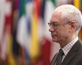 Predsednik Evropskega sveta Herman Van Rompuy je danes po telefonu poklical predsednika vlade Janeza Janšo in mu izrazil osebno podporo ob zadnjih političnih dogajanjih v Sloveniji, so sporočili iz kabineta predsednika vlade Foto: STA