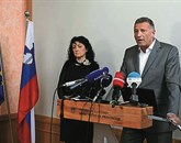 Minister za pravosodje Senko Pličanič je predstavil zakonodajne ukrepe ministrstva za pravosodje za učinkovitejše pravosodje Foto: Tamino Petelinsek