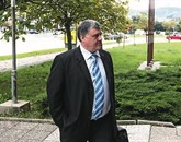 Petra Reberca že drugič zapored ni bilo na sodišče, njegov zagovornik Milan Krstić ga je opravičil zaradi bolezni Foto: Tomaž Primožič/Fpa