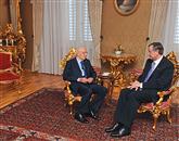  Giorgio Napolitano in Danilo  Türk   Foto: STA
