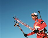 Norvežan Ole Einar Bjorndalen je najuspešnejši biatlonec vseh časov. V Sočiju bo tekmoval na svojih šestih, zadnjih olimpijskih igrah Foto: Pawel Kopczynski